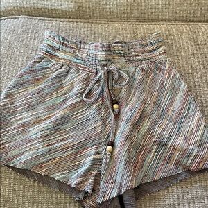 Fate Multicolor Knit Shorts